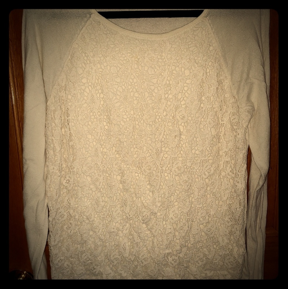 Beautiful white sweater